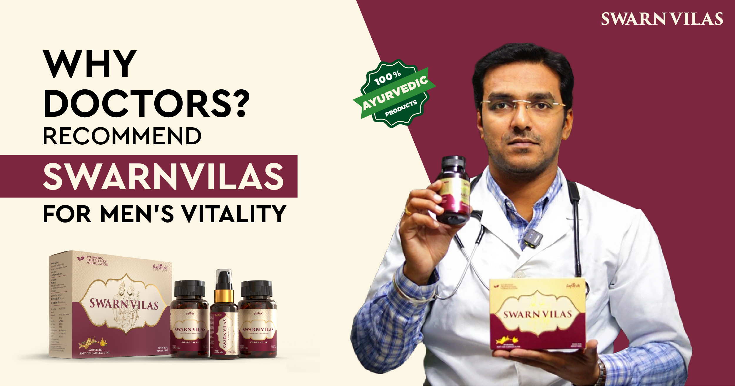 Why Doctors Recommend Swarnvilas for Men’s Vitality